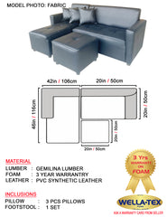 SMALL MODULAR SOFA FOR APARTMENTS