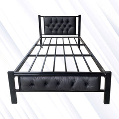 MINIMALIST BED WITH PADDED HEADBOARD/ assembly (with freebies)