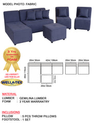 MODLAR ELEGANT SOFA (5pc set)