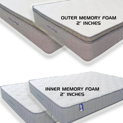 MATTRESS FOAM AIRBED with 2" MEMORY FOAM